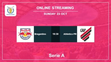 How to watch Bragantino vs. Athletico PR on live stream and at what time