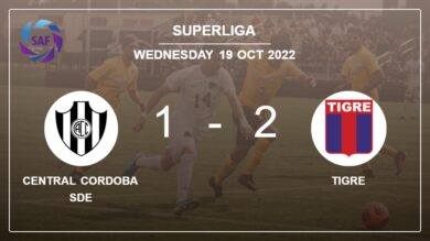 Tigre tops Central Cordoba SdE 2-1 with M. Retegui scoring 2 goals