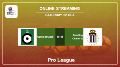 Watch Cercle Brugge vs. Sporting Charleroi on live stream, H2H, Prediction