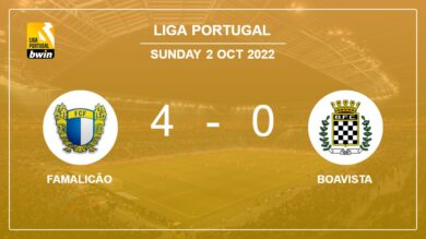 Liga Portugal: Famalicão demolishes Boavista 4-0 with a superb performance