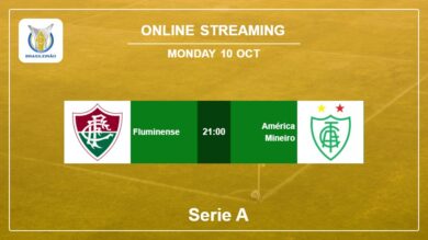Round 31: Fluminense vs. América Mineiro Serie A on online stream