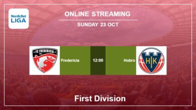Round 14: Fredericia vs. Hobro First Division on online stream