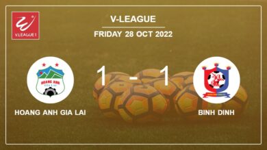 V-League: Hoang Anh Gia Lai clutches a draw versus Binh Dinh