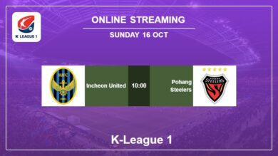 How to watch Incheon United vs. Pohang Steelers on live stream and at what time