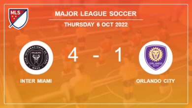 Major League Soccer: Inter Miami wipes out Orlando City 4-1 with a superb performance