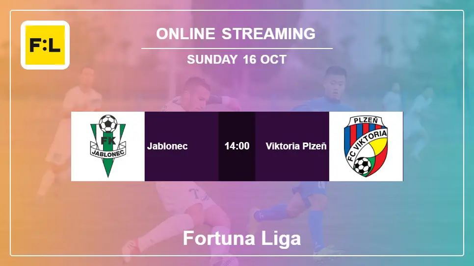 Jablonec-vs-Viktoria-Plzeň online streaming info 2022-10-16 matche