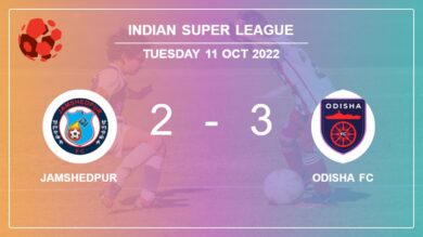 Indian Super League: Odisha FC overcomes Jamshedpur 3-2