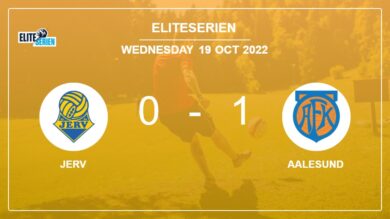 Aalesund 1-0 Jerv: defeats 1-0 with a goal scored by S. Nordli