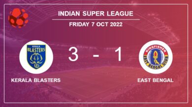 Indian Super League: Kerala Blasters conquers East Bengal 3-1
