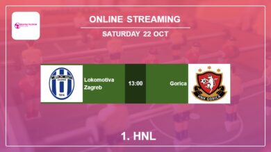 Watch Lokomotiva Zagreb vs. Gorica on live stream, H2H, Prediction