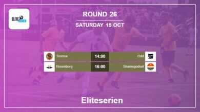 Round 26: Eliteserien H2H, Predictions 15th October