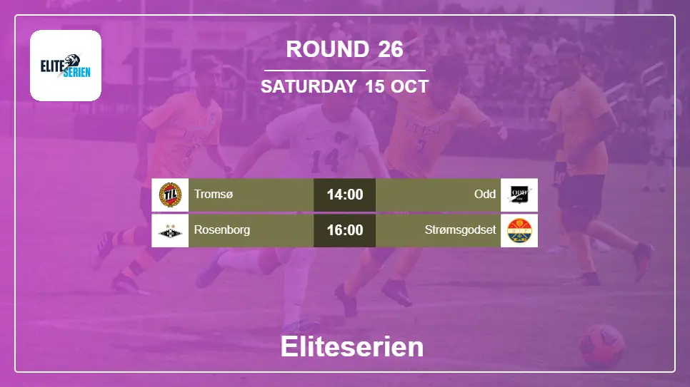 Norway Eliteserien 2022 Round-26 2022-10-15 matches