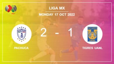 Liga MX: Pachuca overcomes Tigres UANL 2-1
