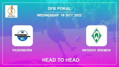 Paderborn vs Werder Bremen: Head to Head, Prediction | Odds 19-10-2022 – DFB Pokal