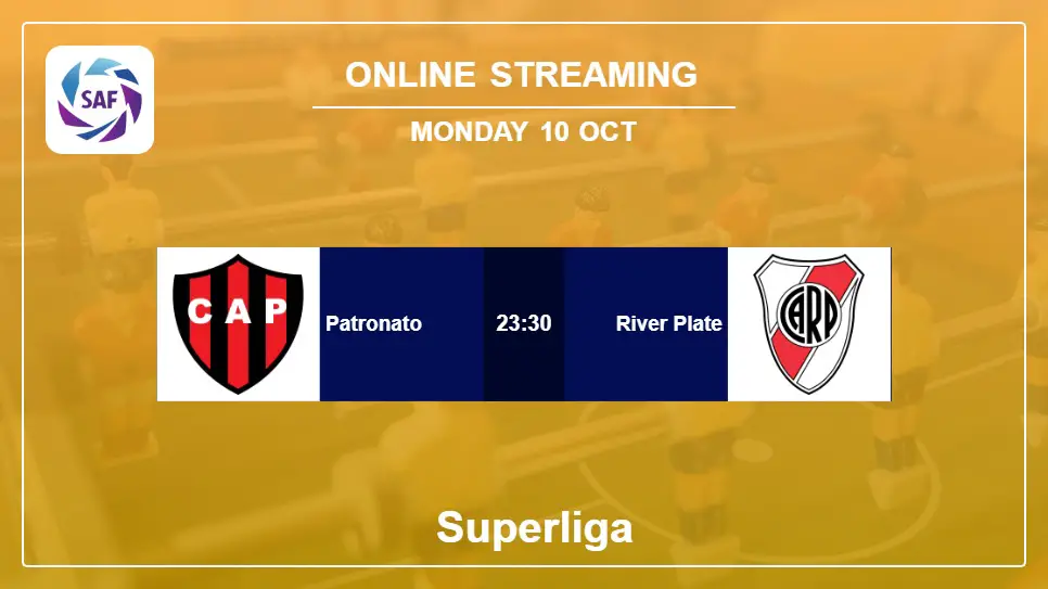 Patronato-vs-River-Plate online streaming info 2022-10-10 matche