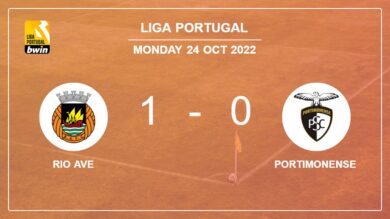 Rio Ave 1-0 Portimonense: tops 1-0 with a goal scored by E. Boateng