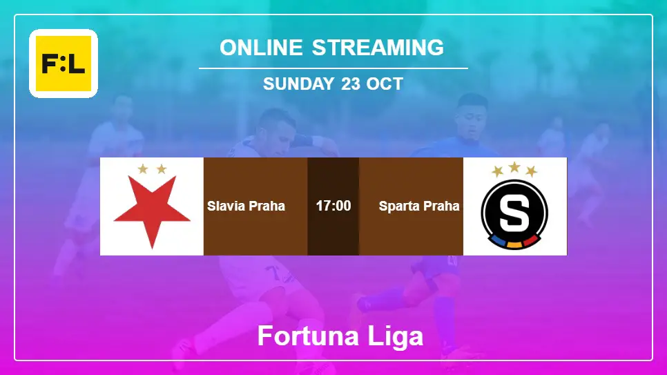 Slavia-Praha-vs-Sparta-Praha online streaming info 2022-10-23 matche