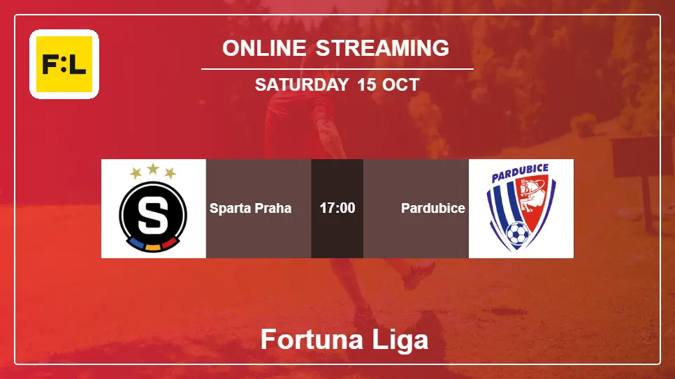 Sparta-Praha-vs-Pardubice online streaming info 2022-10-15 matche