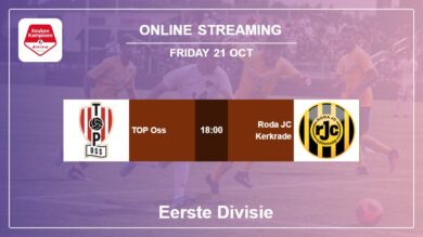 How to watch TOP Oss vs. Roda JC Kerkrade on live stream and at what time