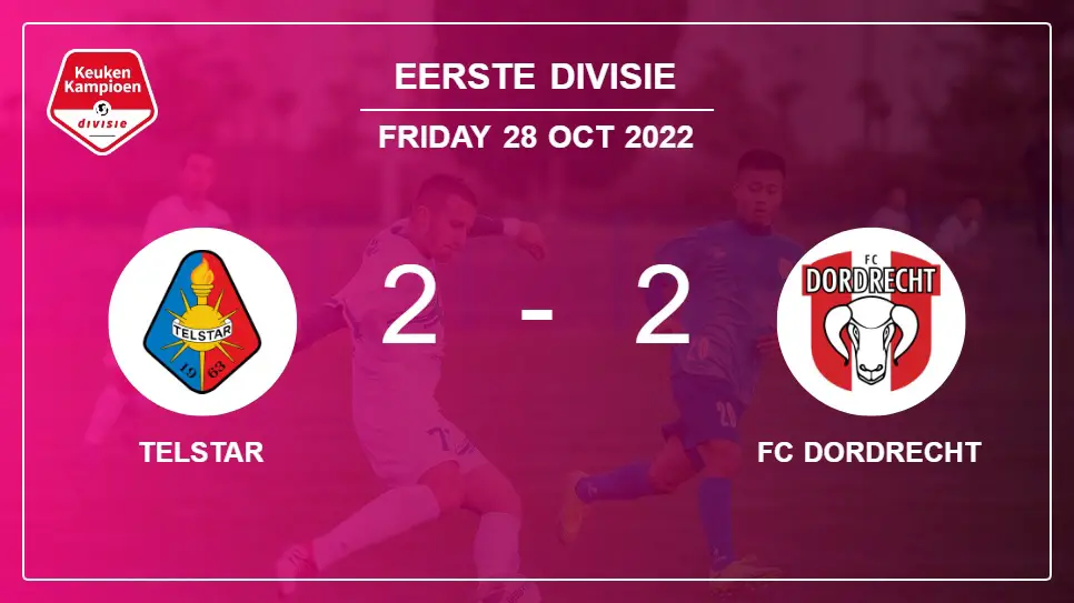 Telstar-vs-FC-Dordrecht-2-2-Eerste-Divisie