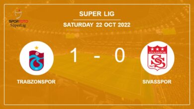 Trabzonspor 1-0 Sivasspor: beats 1-0 with a goal scored by M. Hamsik