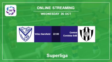 Vélez Sarsfield vs. Central Cordoba SdE on online stream Superliga 2022