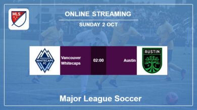 Vancouver Whitecaps vs. Austin on online stream Major League Soccer 2022