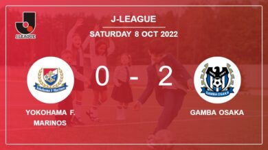 Gamba Osaka 2-0 Yokohama F. Marinos: A surprise win against Yokohama F. Marinos
