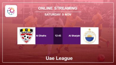 Watch Al Dhafra vs. Al Sharjah on live stream, H2H, Prediction