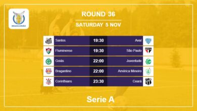 Round 36: Serie A H2H, Predictions 5th November