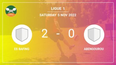 Ligue 1: ES Bafing overcomes Abengourou 2-0 on Saturday
