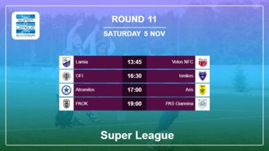 Super League 2022-2023 H2H, Predictions: Round 11 5th November