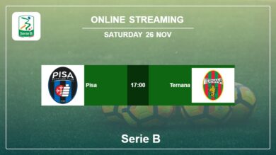 Watch Pisa vs. Ternana on live stream, H2H, Prediction