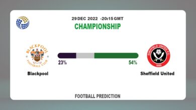 Blackpool vs Sheffield United Prediction and Betting Tips | 29th December 2022