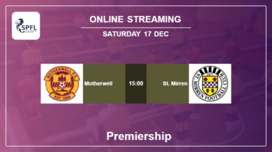 Round 17: Motherwell vs. St. Mirren Premiership on online stream