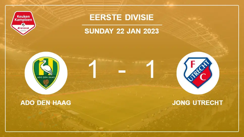 ADO-Den-Haag-vs-Jong-Utrecht-1-1-Eerste-Divisie