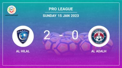 Al Hilal 2-0 Al Adalh: A surprise win against Al Adalh