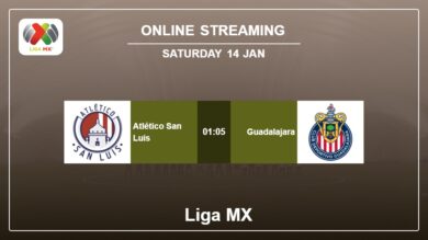 Atlético San Luis vs. Guadalajara on online stream Liga MX 2022-2023