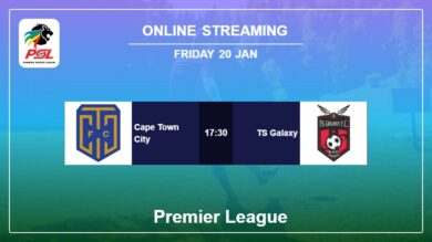 Cape Town City vs. TS Galaxy on online stream Premier League 2022-2023