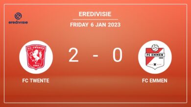 FC Twente 2-0 FC Emmen: A surprise win against FC Emmen
