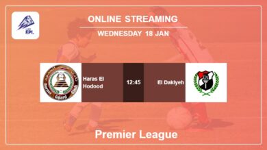Watch Haras El Hodood vs. El Daklyeh on live stream, H2H, Prediction