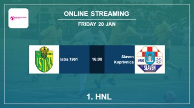How to watch Istra 1961 vs. Slaven Koprivnica on live stream and at what time