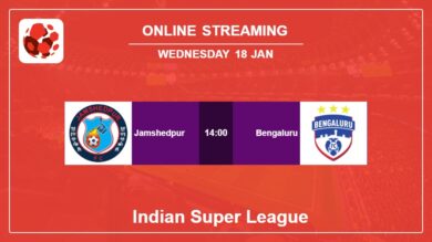 Jamshedpur vs. Bengaluru on online stream Indian Super League 2022-2023