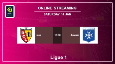 Watch Lens vs. Auxerre on live stream, H2H, Prediction