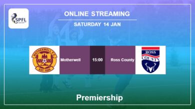 How to watch Motherwell vs. Ross County on live stream and at what time
