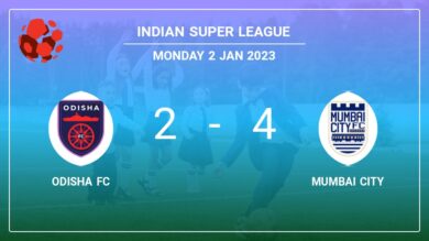 Indian Super League: Mumbai City beats Odisha FC 4-2