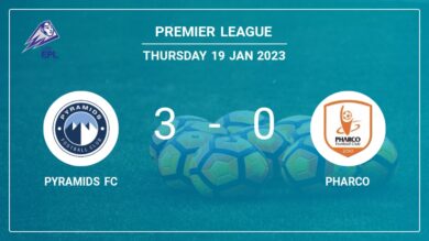 Premier League: Pyramids FC beats Pharco 3-0