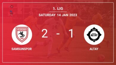 1. Lig: Samsunspor tops Altay 2-1