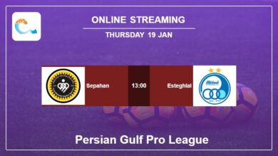 How to watch Sepahan vs. Esteghlal on live stream and at what time
