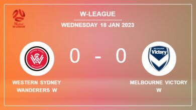 W-League: Western Sydney Wanderers W draws 0-0 with Melbourne Victory W on Wednesday